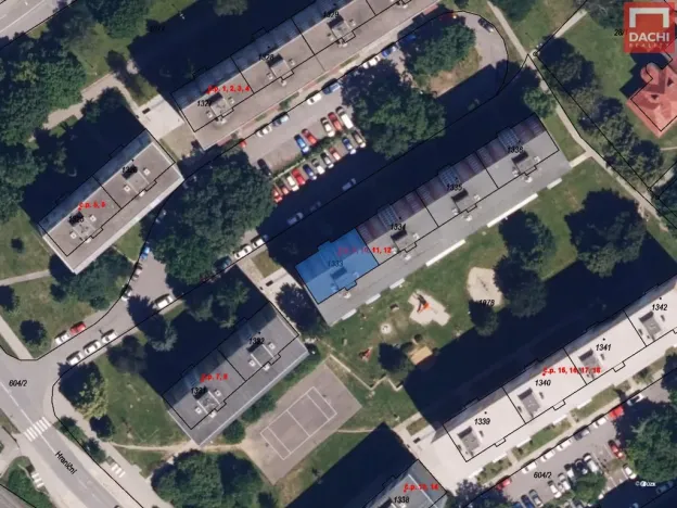 Pronájem bytu 1+1, Olomouc, Hraniční, 33 m2
