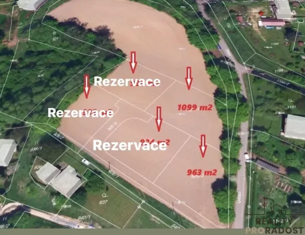 Prodej pozemku pro bydlení, Bohumín - Skřečoň, 963 m2