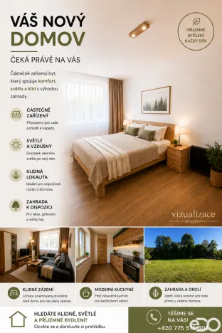 Pronájem bytu 3+kk, Borovnička, 60 m2