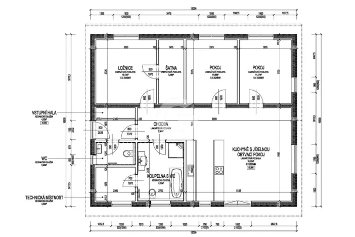 Prodej rodinného domu, Machová, 100 m2