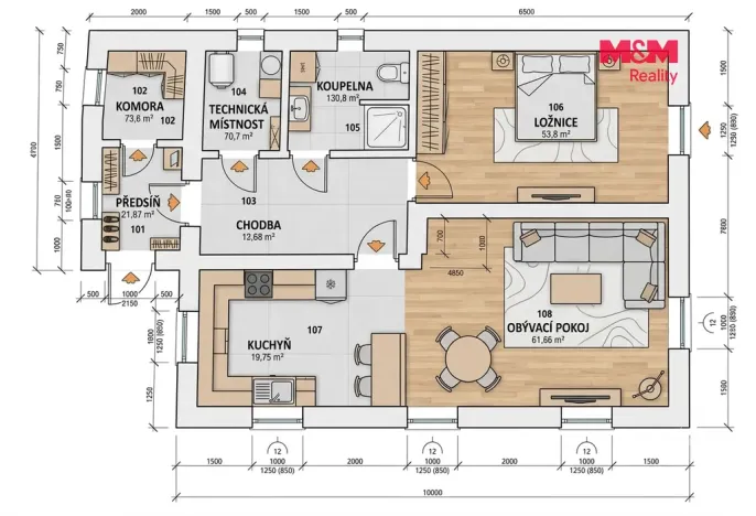 Prodej rodinného domu, Bílý Potok, 80 m2