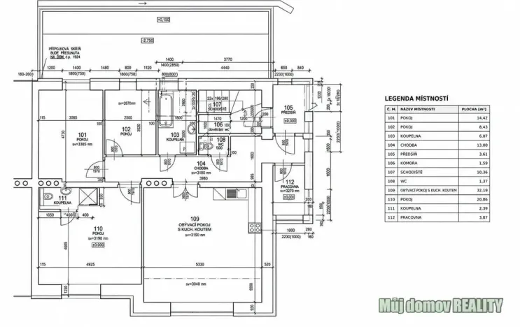 Pronájem bytu 4+kk, Praha - Smíchov, Plzeňská, 104 m2