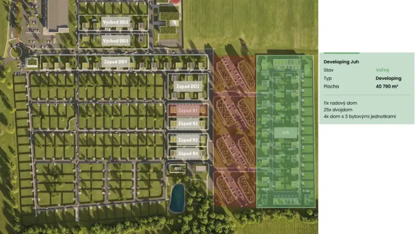 Prodej pozemku pro bydlení, Senec,Slovensko, 40790 m2