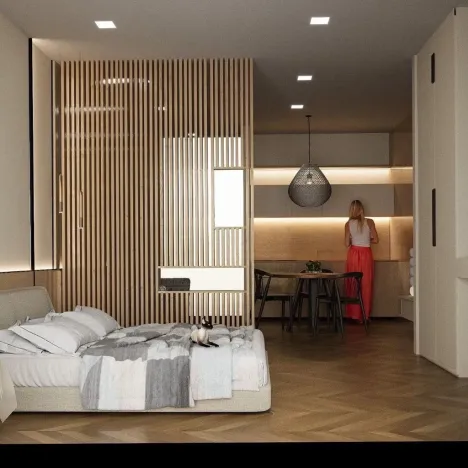 Prodej bytu 1+kk, Batumi,Gruzie, 30 m2