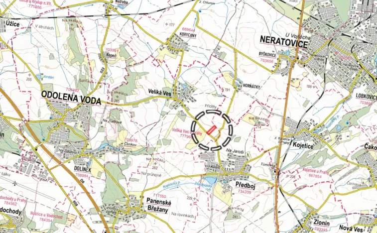 Prodej pole, Veliká Ves, 11567 m2