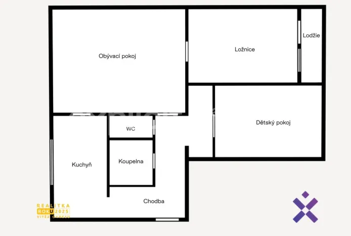 Pronájem bytu 3+1, Zlín, Podlesí III, 68 m2