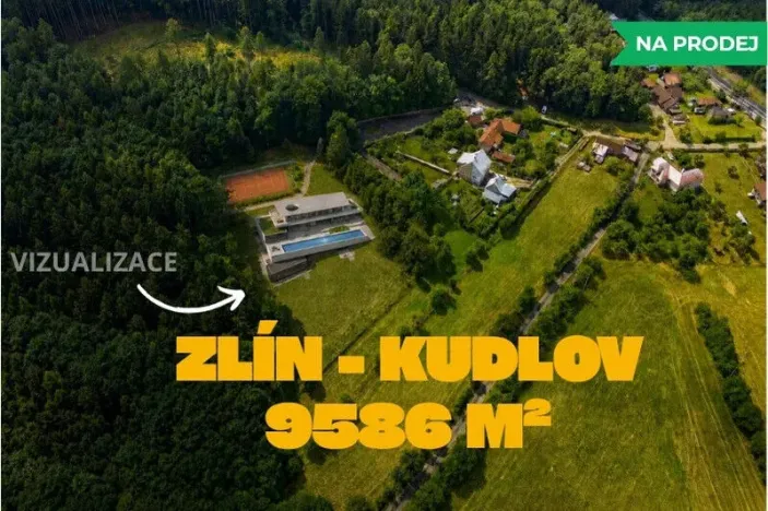 Prodej komerčního pozemku, Zlín - Kudlov, 9586 m2