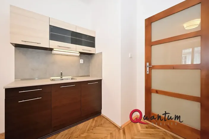 Pronájem bytu 1+kk, Praha - Žižkov, Baranova, 29 m2