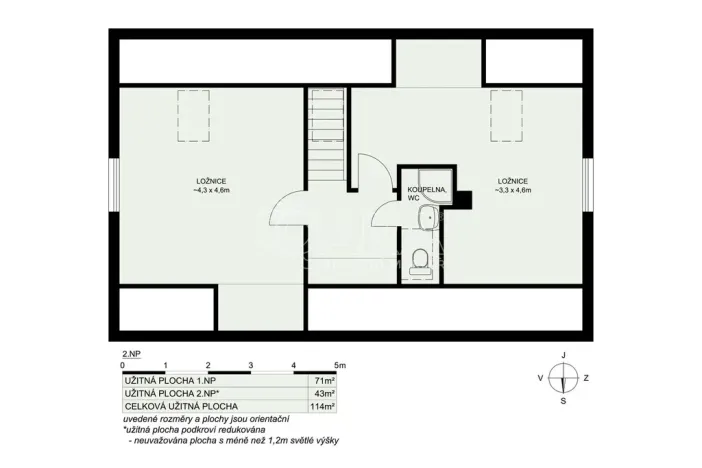 Prodej rodinného domu, Nezamyslice, 89 m2