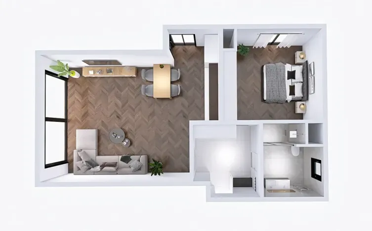 Prodej bytu 2+kk, Praha - Smíchov, K Závěrce, 79 m2