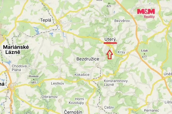 Prodej pozemku pro bydlení, Úterý, 987 m2