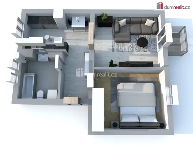 Prodej bytu 2+1, Neratovice, Bří Čapků, 60 m2