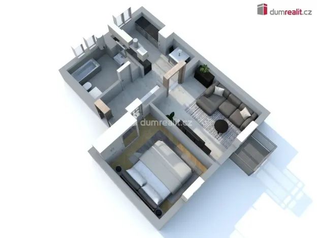 Prodej bytu 2+1, Neratovice, Bří Čapků, 60 m2