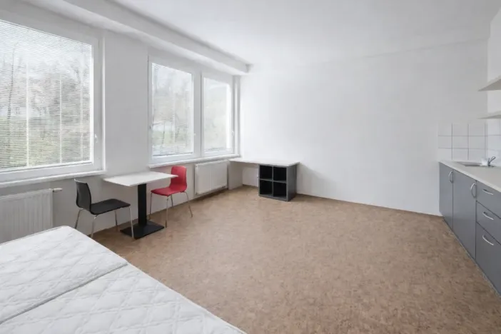 Pronájem bytu 1+kk, Praha - Smíchov, Křížová, 35 m2