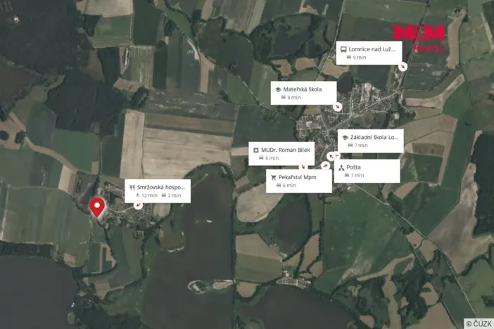 Prodej pozemku pro bydlení, Smržov, 499 m2