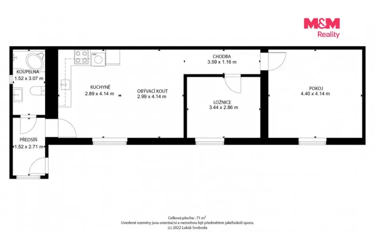 Prodej bytu 3+kk, Ostrava, Bohumínská, 70 m2
