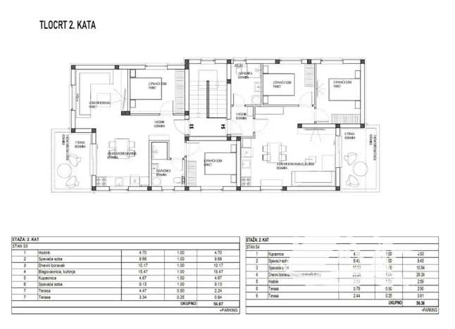 Prodej bytu 3+kk, Grebaštica, Chorvatsko, 52 m2