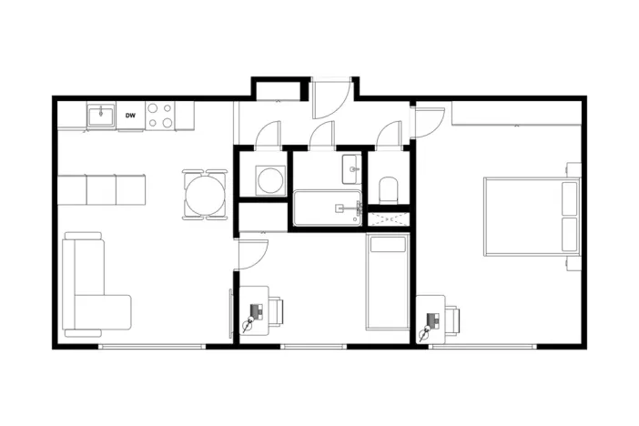 Prodej bytu 3+kk, Praha - Záběhlice, Struhařovská, 55 m2