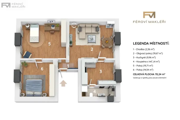 Prodej činžovního domu, Frýdek-Místek, Fügnerova, 304 m2