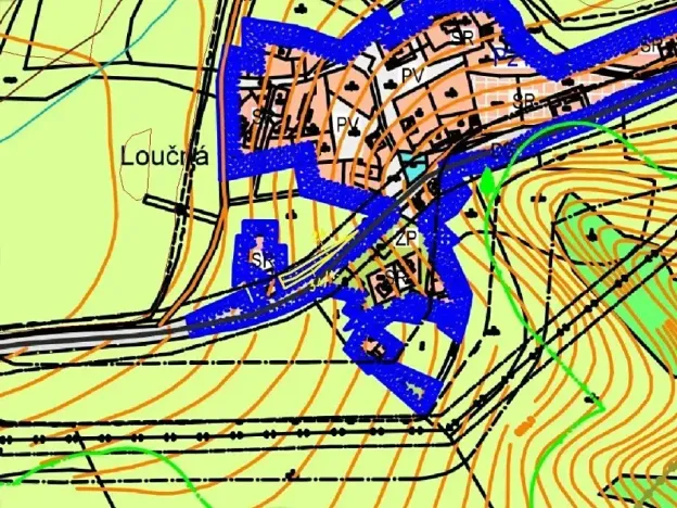 Dražba pozemku, Jindřichovice, 272 m2