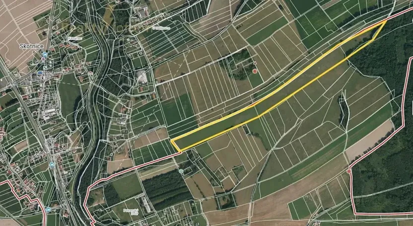Prodej pole, Příbor, Politických vězňů, 98862 m2