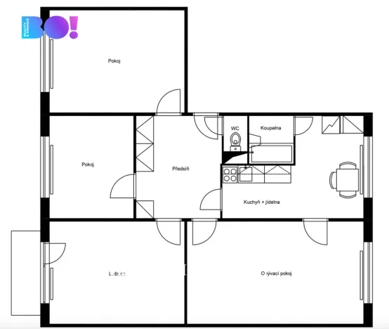 Prodej bytu 4+1, Prostějov, Václava Špály, 91 m2