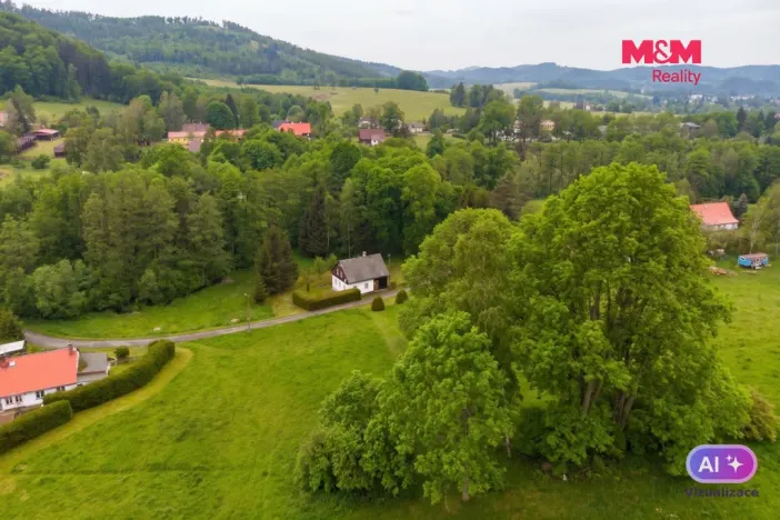 Prodej louky, Chřibská - Krásné Pole, 1301 m2
