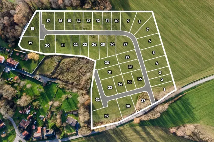 Prodej pozemku pro bydlení, Kaplice - Mostky, 600 m2