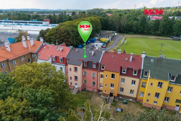 Prodej činžovního domu, Karlovy Vary - Dvory, 1. máje, 384 m2