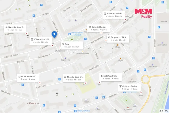 Prodej bytu 3+kk, Příbram - Příbram VII, Politických vězňů, 79 m2
