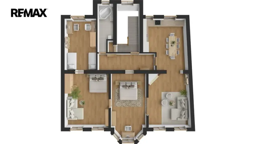 Pronájem bytu 4+1, Hronov, T. G. Masaryka, 135 m2