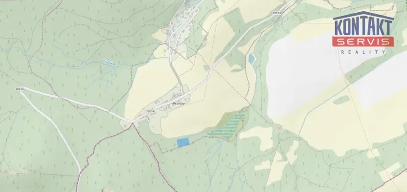 Prodej lesa, Mnichov - Vranov, 6298 m2