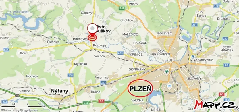 Prodej bytu 2+kk, Město Touškov, U Špejcharu, 48 m2