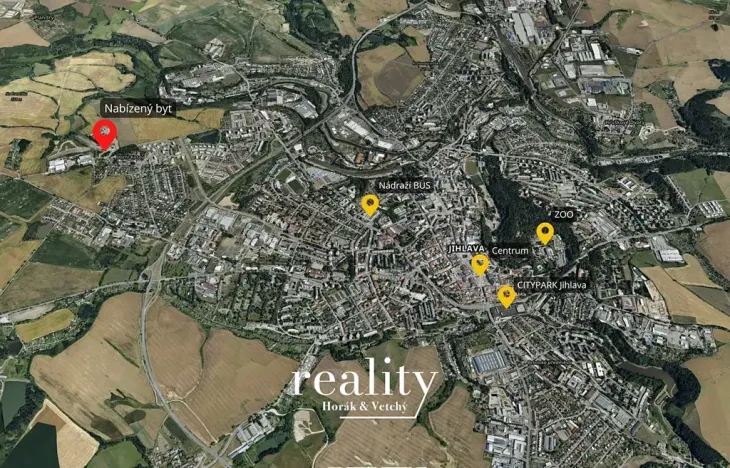 Pronájem bytu 3+kk, Jihlava, Heidenheimská, 64 m2