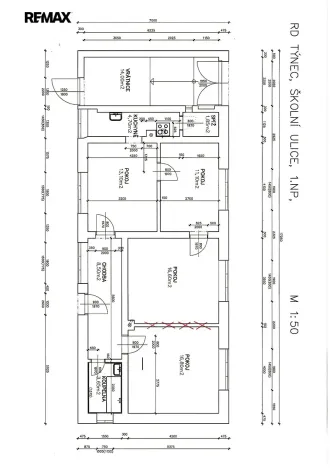 Prodej rodinného domu, Týnec, Školní, 117 m2