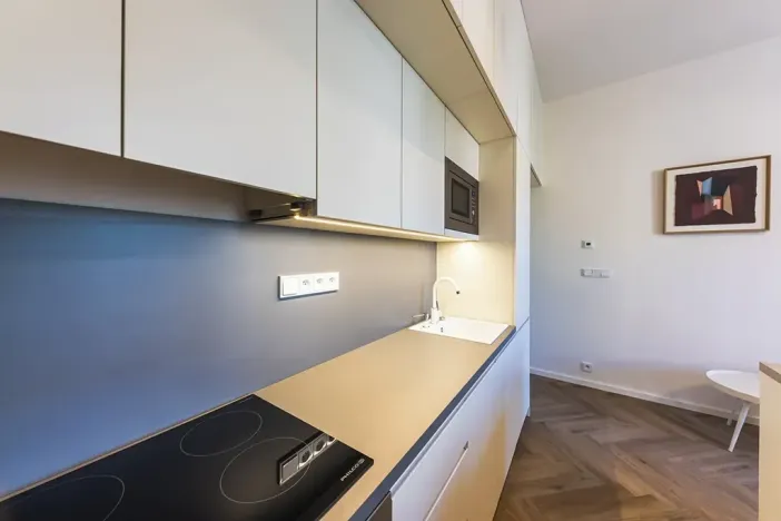 Pronájem bytu 1+kk, Praha - Vinohrady, Sázavská, 29 m2