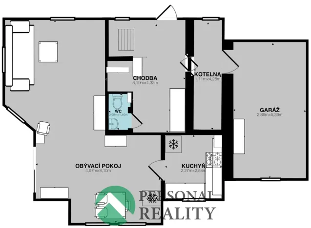 Prodej rodinného domu, Kluky, 143 m2