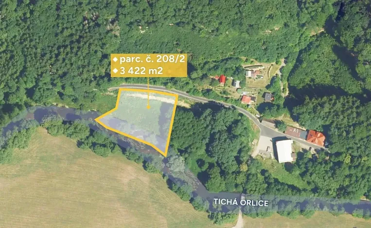 Prodej louky, Orlické Podhůří, 3422 m2