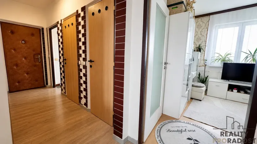 Pronájem bytu 2+1, Hodonín, Cihlářská čtvrť, 54 m2