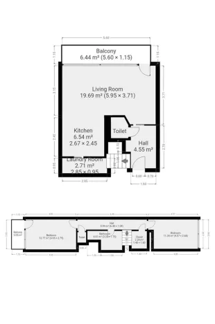Pronájem bytu 3+kk, Praha - Dejvice, Banskobystrická, 75 m2