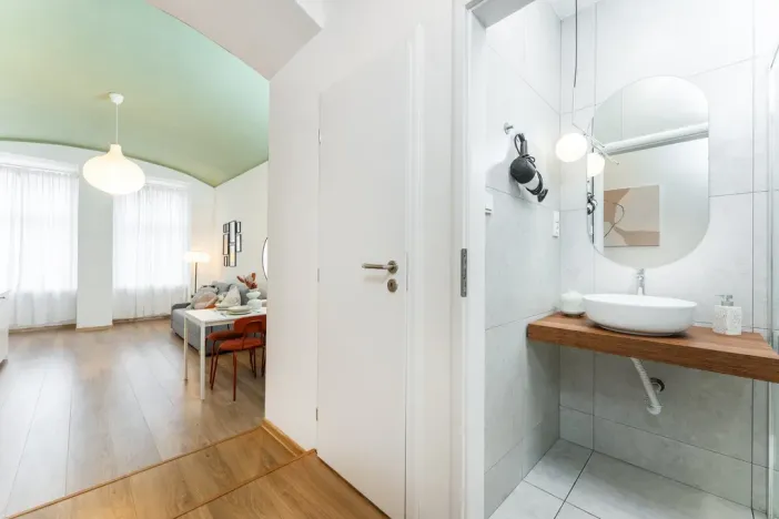 Prodej bytu 1+1, Praha - Vinohrady, Rumunská, 40 m2