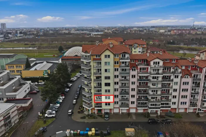 Pronájem bytu 2+kk, Olomouc - Nové Sady, Novosadský dvůr, 49 m2
