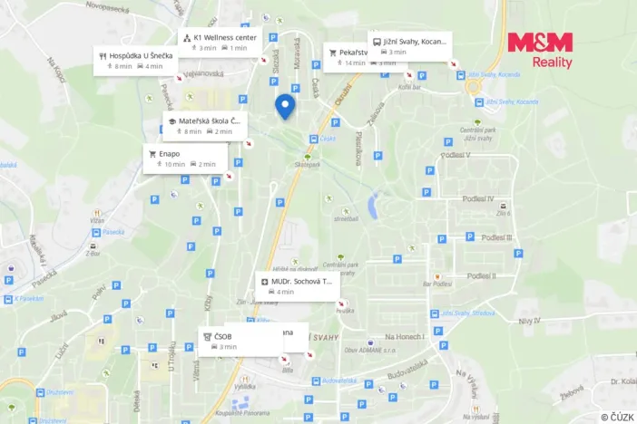 Prodej bytu 3+1, Zlín, Slezská, 69 m2