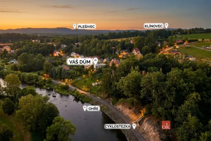 Prodej rodinného domu, Dalovice - Všeborovice, Nad Řekou, 141 m2