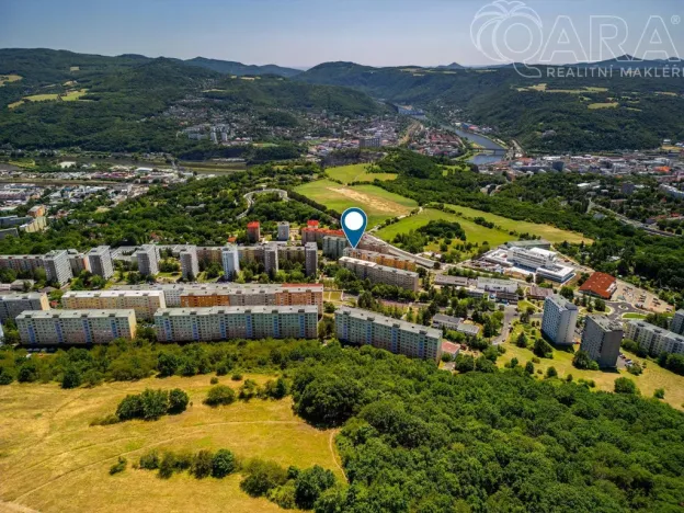 Pronájem bytu 2+1, Ústí nad Labem - Severní Terasa, Kmochova, 60 m2