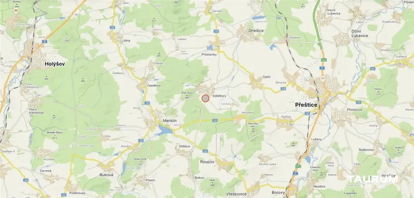 Prodej pozemku pro bydlení, Soběkury, 1632 m2