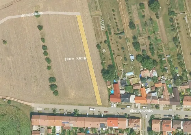 Prodej pozemku pro bydlení, Prušánky, 496 m2