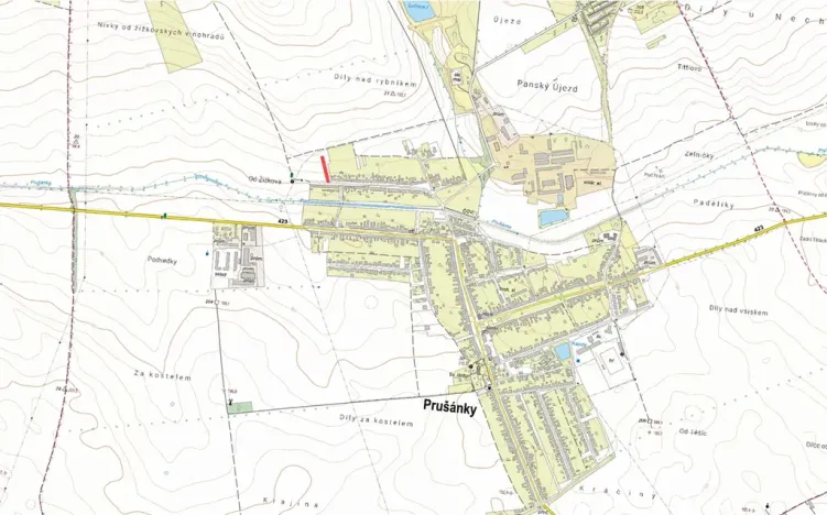 Prodej pozemku pro bydlení, Prušánky, 496 m2