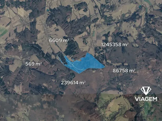 Prodej podílu lesa, Šanov, 16916 m2