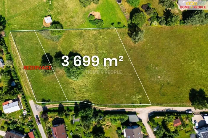Prodej pozemku pro bydlení, Kamenice - Nová Hospoda, Nová, 1233 m2